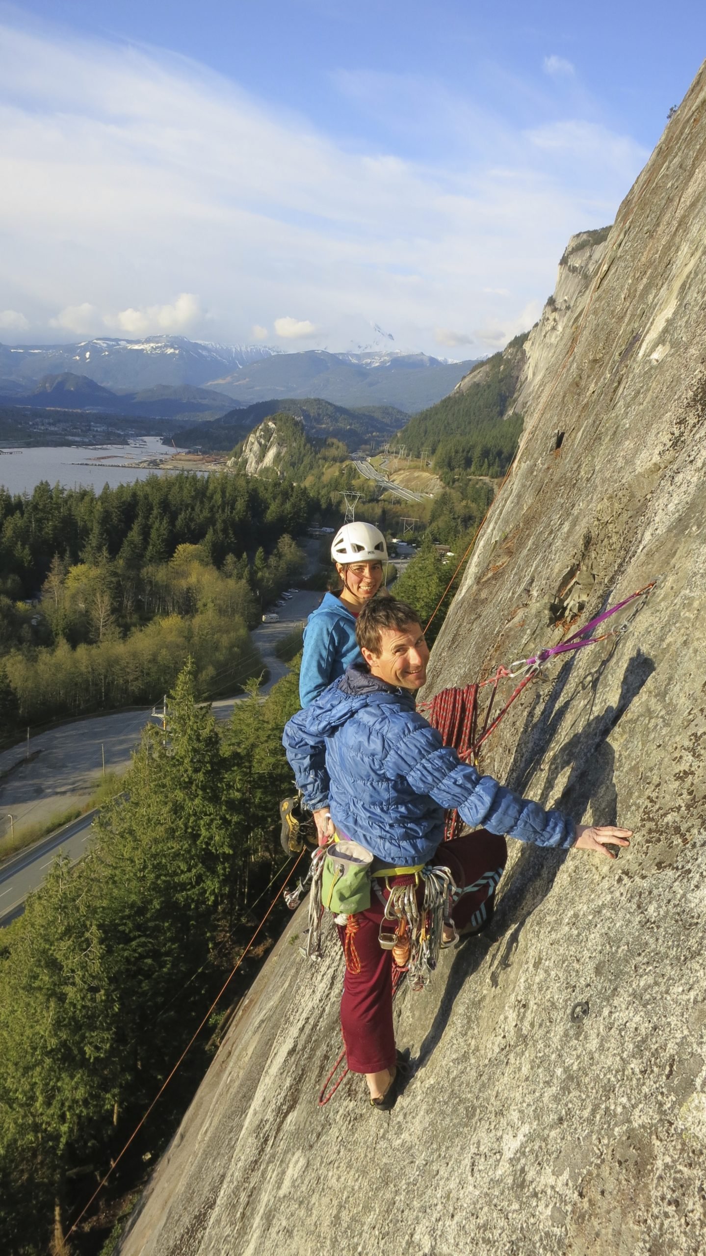 Summer Rock Climbing in Squamish