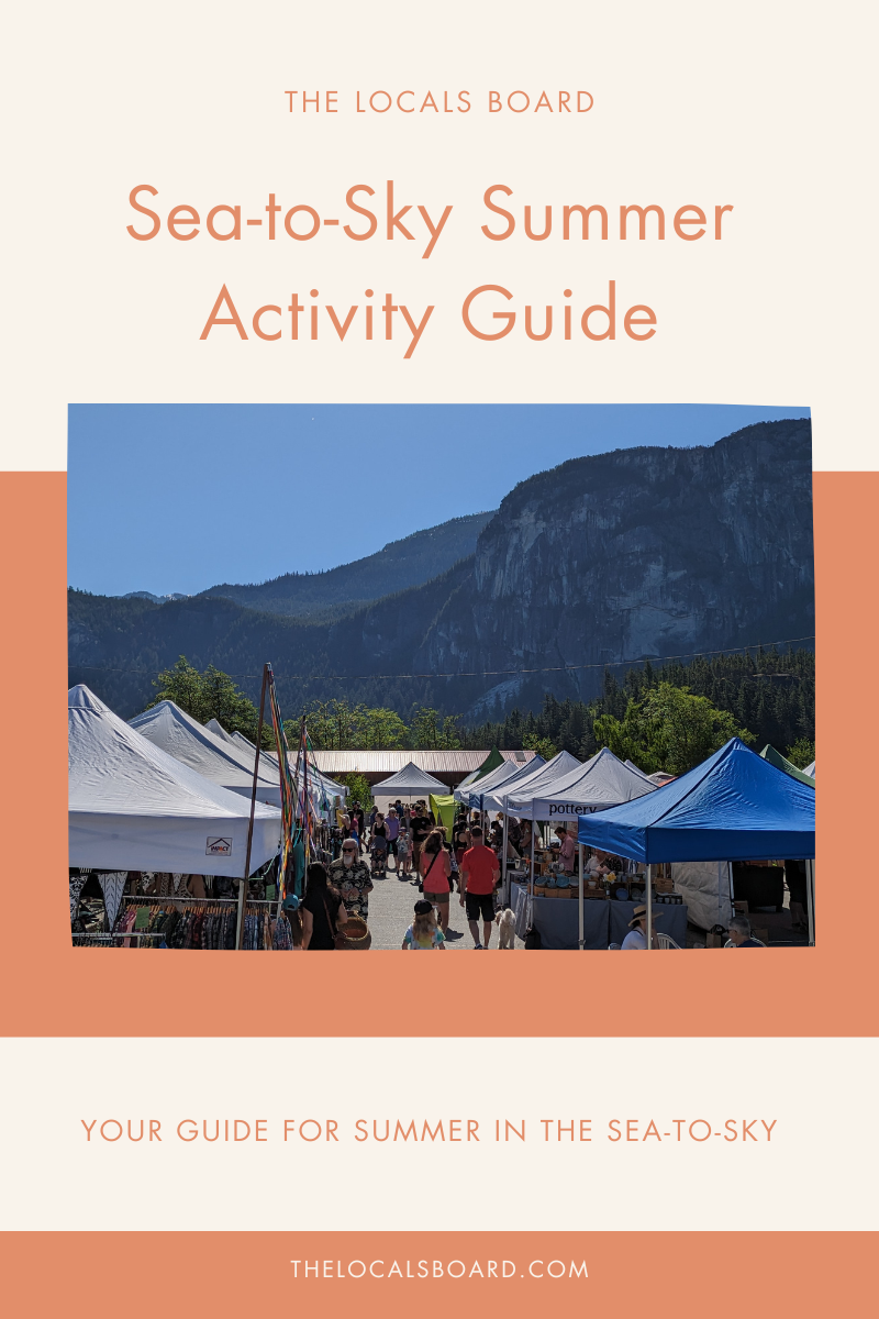 Your Sea To Sky Activity Guide for Summer 2023